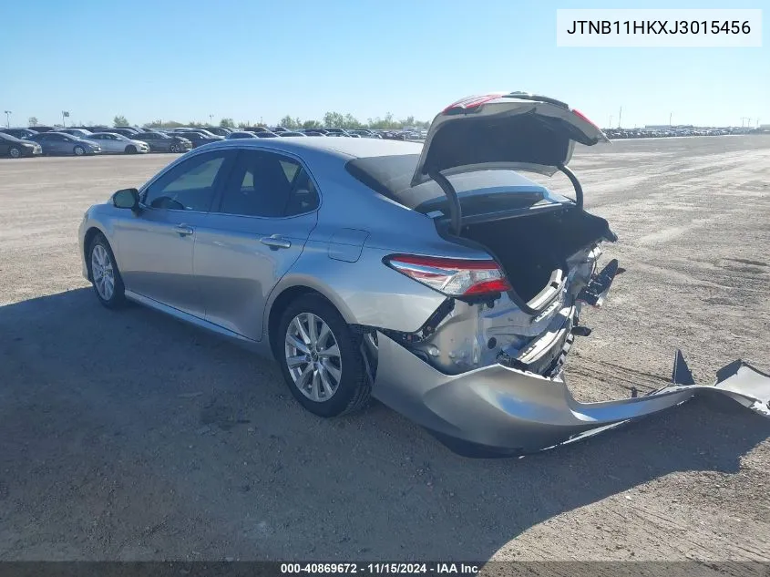 2018 Toyota Camry Le VIN: JTNB11HKXJ3015456 Lot: 40869672