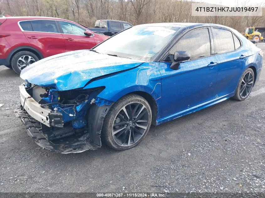 2018 Toyota Camry Xse V6 VIN: 4T1BZ1HK7JU019497 Lot: 40871287