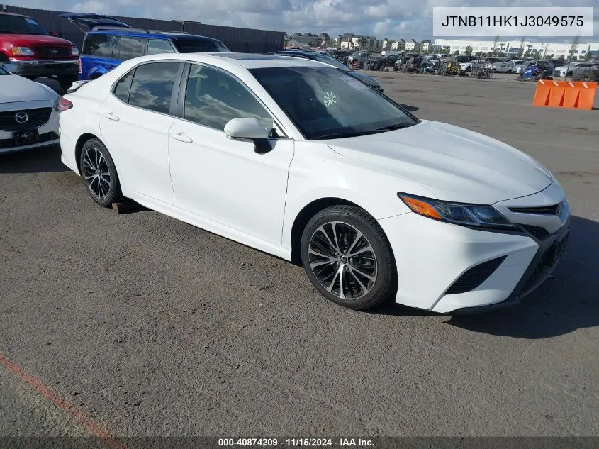 2018 Toyota Camry Se VIN: JTNB11HK1J3049575 Lot: 40874209