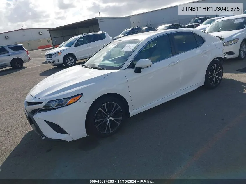 2018 Toyota Camry Se VIN: JTNB11HK1J3049575 Lot: 40874209