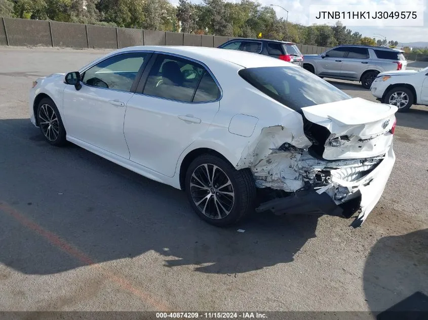 2018 Toyota Camry Se VIN: JTNB11HK1J3049575 Lot: 40874209