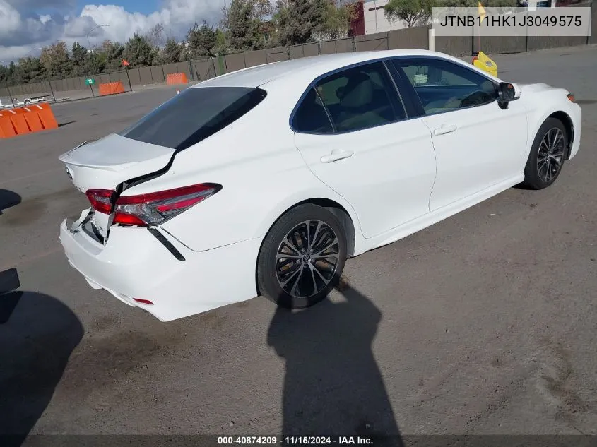 2018 Toyota Camry Se VIN: JTNB11HK1J3049575 Lot: 40874209