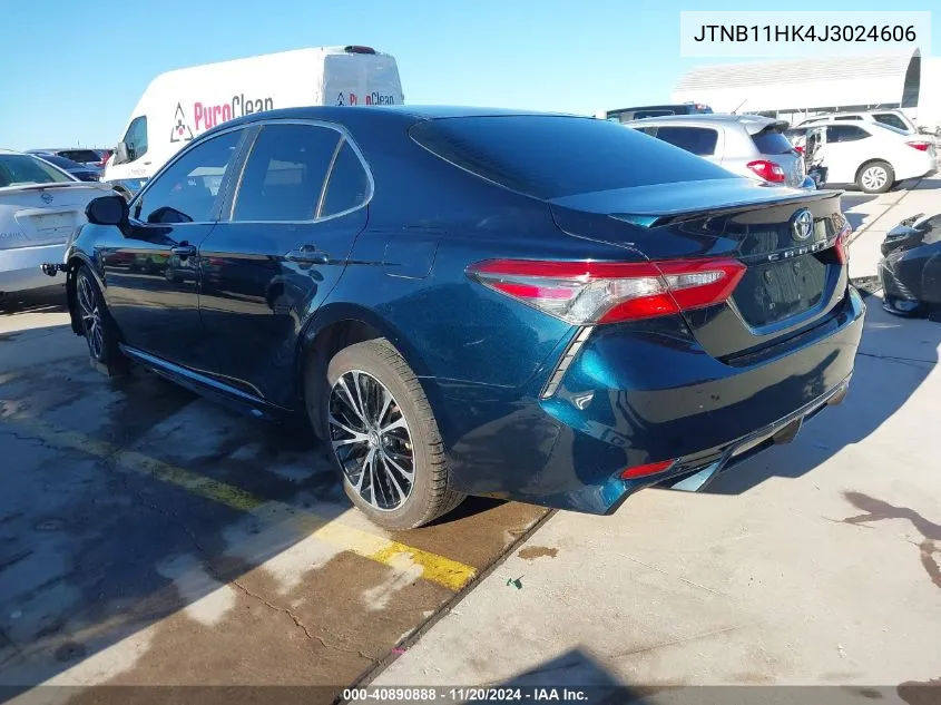 2018 Toyota Camry Se VIN: JTNB11HK4J3024606 Lot: 40890888