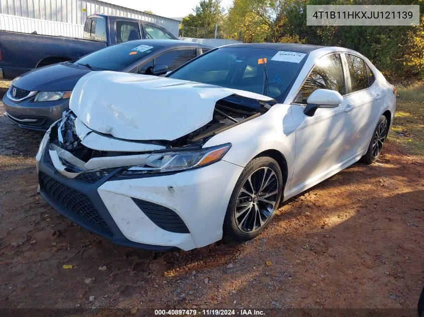 2018 Toyota Camry Se VIN: 4T1B11HKXJU121139 Lot: 40897479