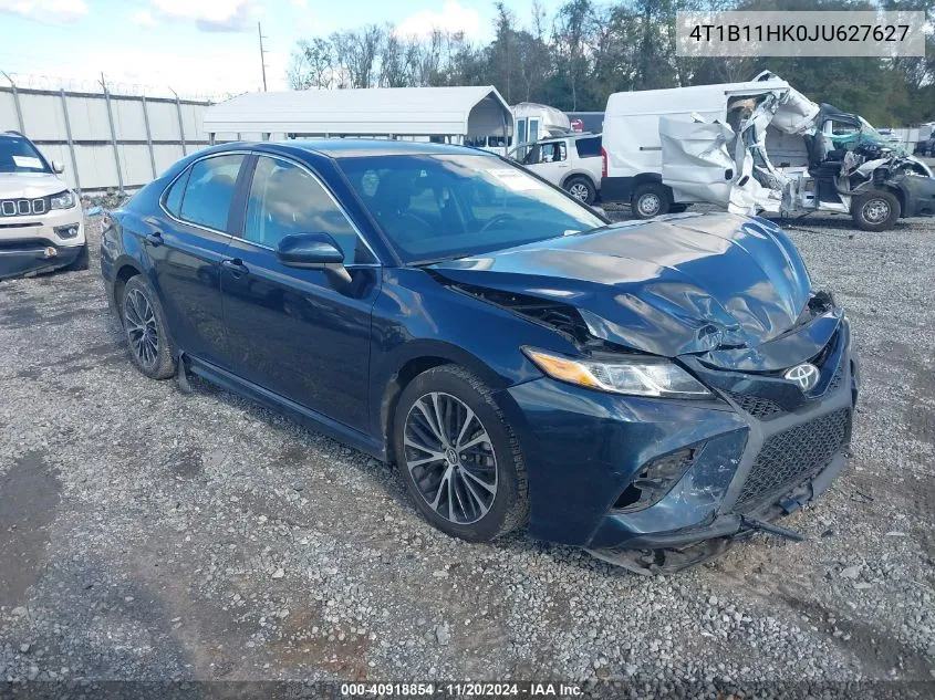 2018 Toyota Camry Se VIN: 4T1B11HK0JU627627 Lot: 40918854