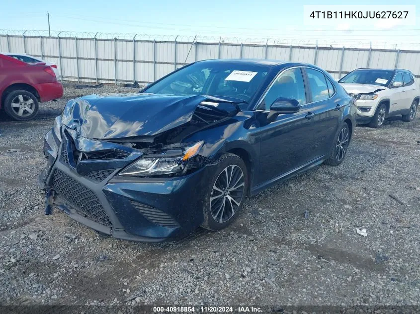 2018 Toyota Camry Se VIN: 4T1B11HK0JU627627 Lot: 40918854