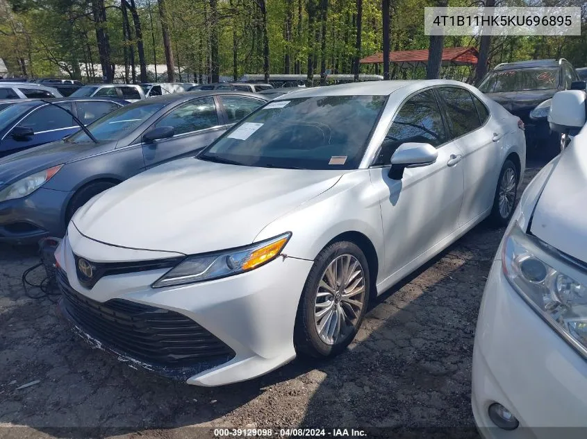 2019 Toyota Camry Xle VIN: 4T1B11HK5KU696895 Lot: 39129098