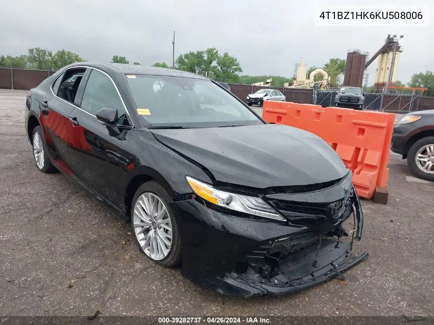 2019 Toyota Camry Xle V6 VIN: 4T1BZ1HK6KU508006 Lot: 39282737