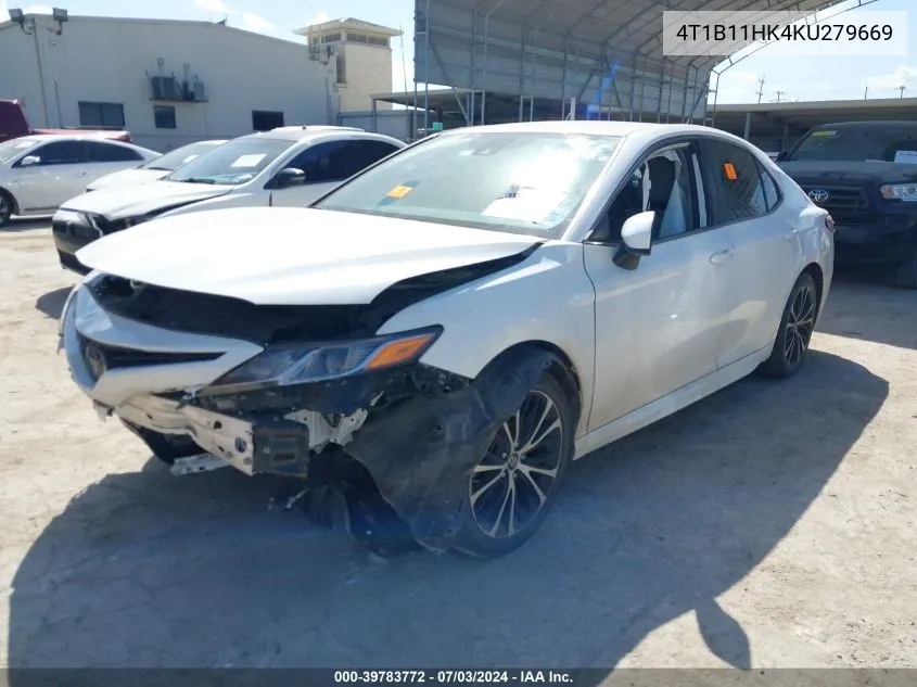 4T1B11HK4KU279669 2019 Toyota Camry Se