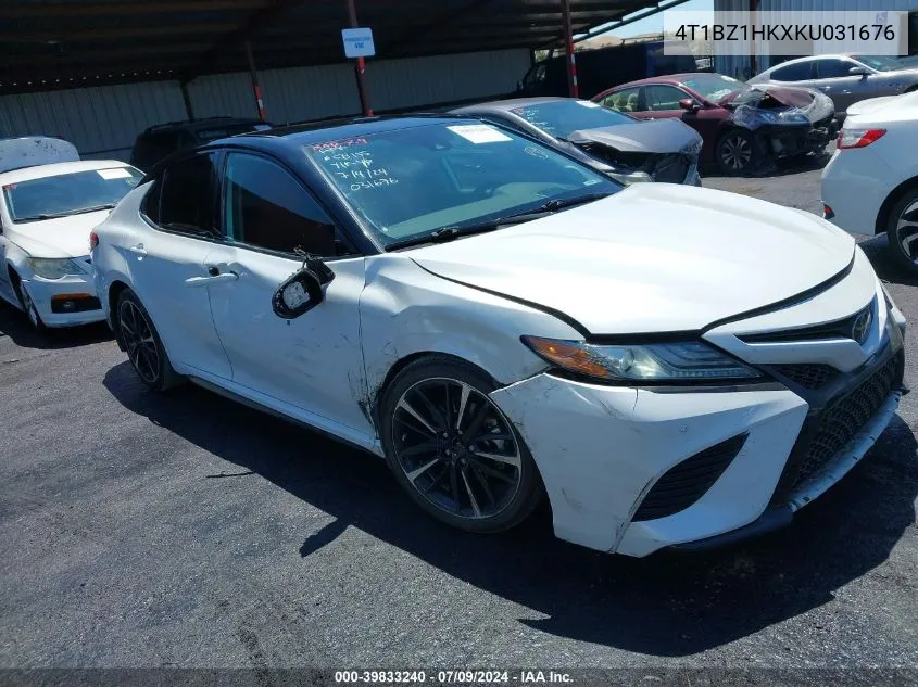 2019 Toyota Camry Xse V6 VIN: 4T1BZ1HKXKU031676 Lot: 39833240