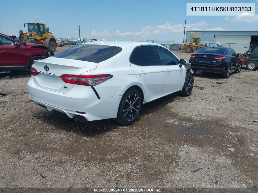 4T1B11HK5KU823533 2019 Toyota Camry Se