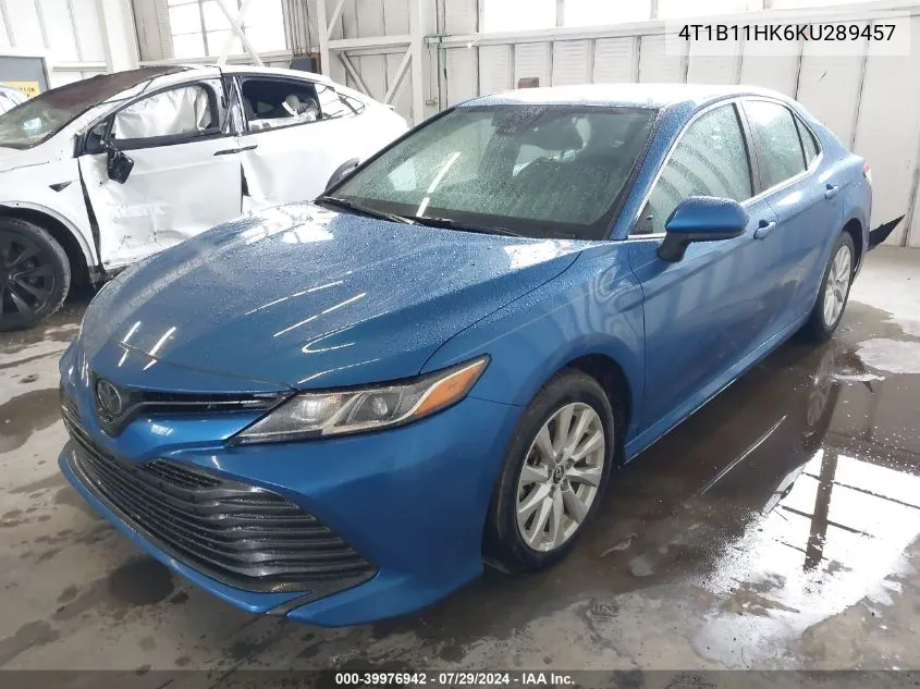 4T1B11HK6KU289457 2019 Toyota Camry L/Le/Se/Xle