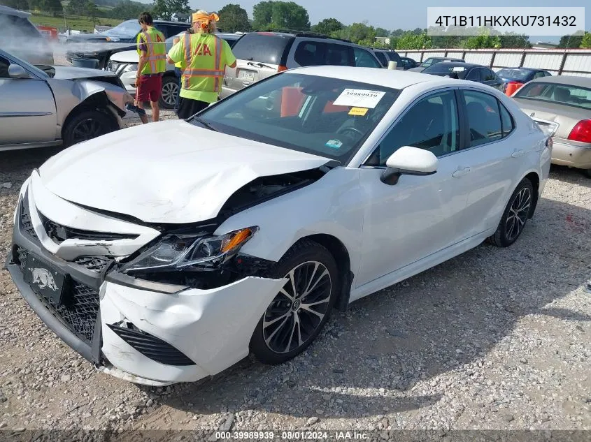 2019 Toyota Camry L/Le/Xle/Se/Xse VIN: 4T1B11HKXKU731432 Lot: 39989939