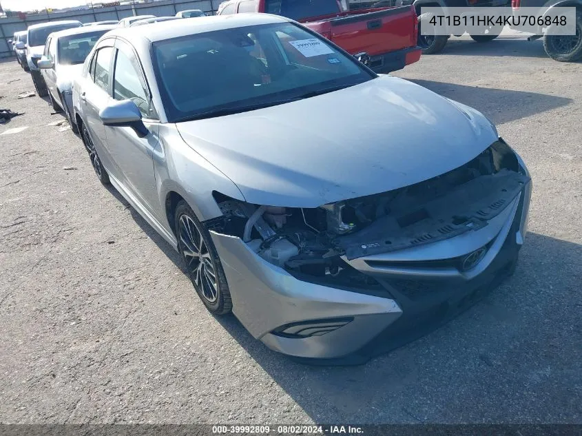 4T1B11HK4KU706848 2019 Toyota Camry Se