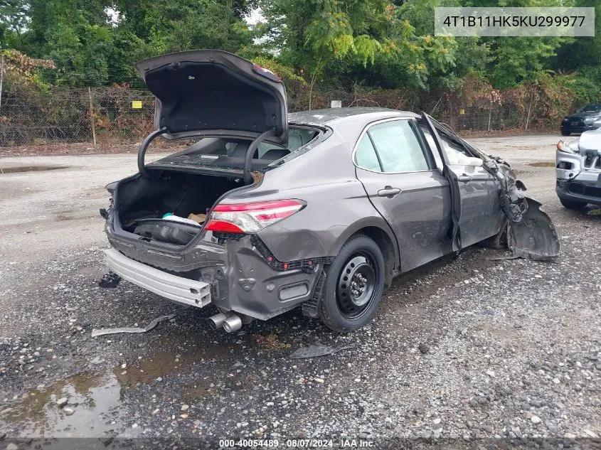 4T1B11HK5KU299977 2019 Toyota Camry L/Le/Xle/Se/Xse