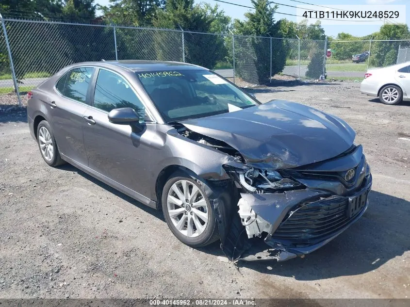 2019 Toyota Camry L/Le/Xle/Se/Xse VIN: 4T1B11HK9KU248529 Lot: 40145962