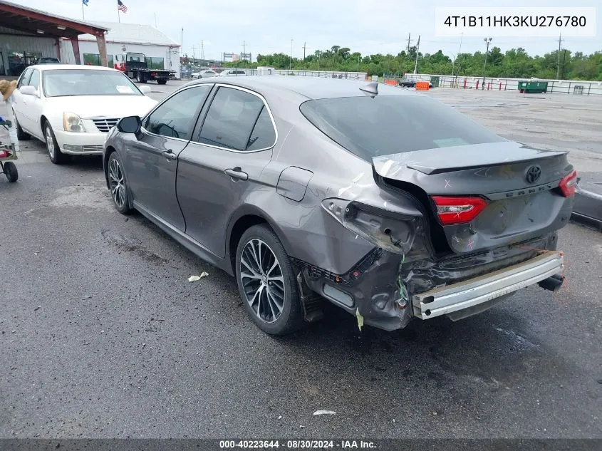 2019 Toyota Camry Se VIN: 4T1B11HK3KU276780 Lot: 40223644