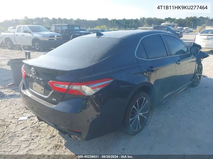 4T1B11HK9KU277464 2019 Toyota Camry Se