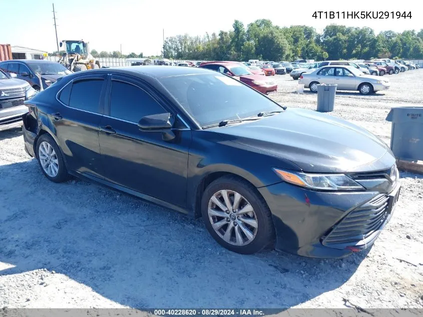 4T1B11HK5KU291944 2019 Toyota Camry Le