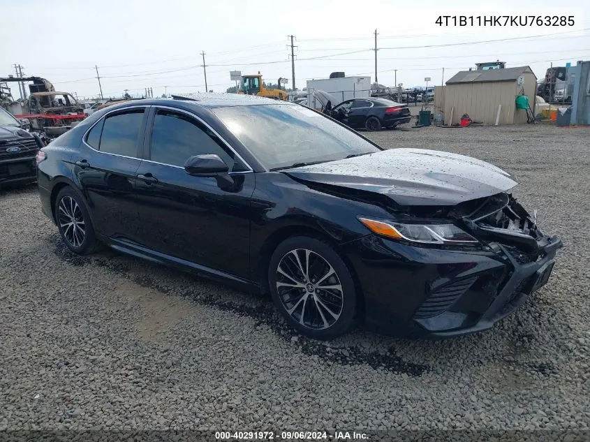 2019 Toyota Camry Se VIN: 4T1B11HK7KU763285 Lot: 40291972