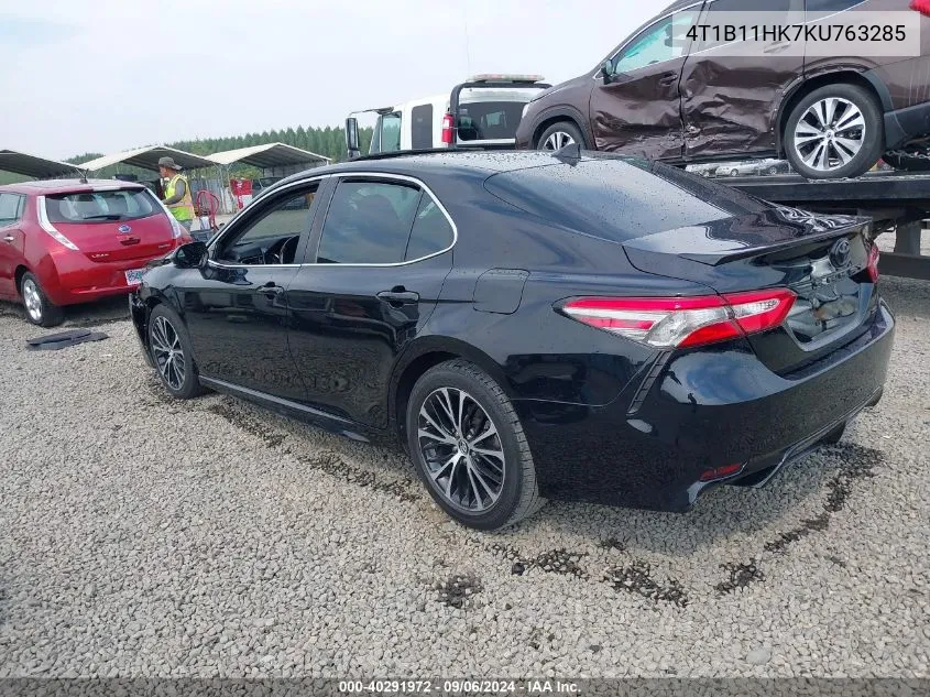 2019 Toyota Camry Se VIN: 4T1B11HK7KU763285 Lot: 40291972