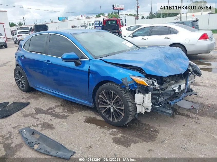 4T1B11HK4KU176784 2019 Toyota Camry Se