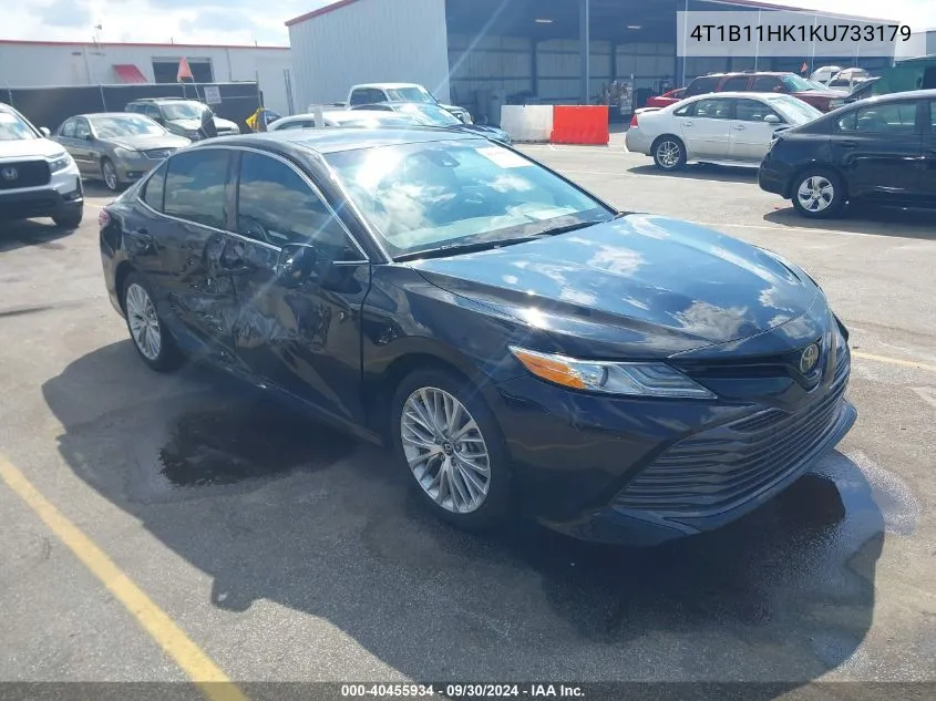 4T1B11HK1KU733179 2019 Toyota Camry Xle