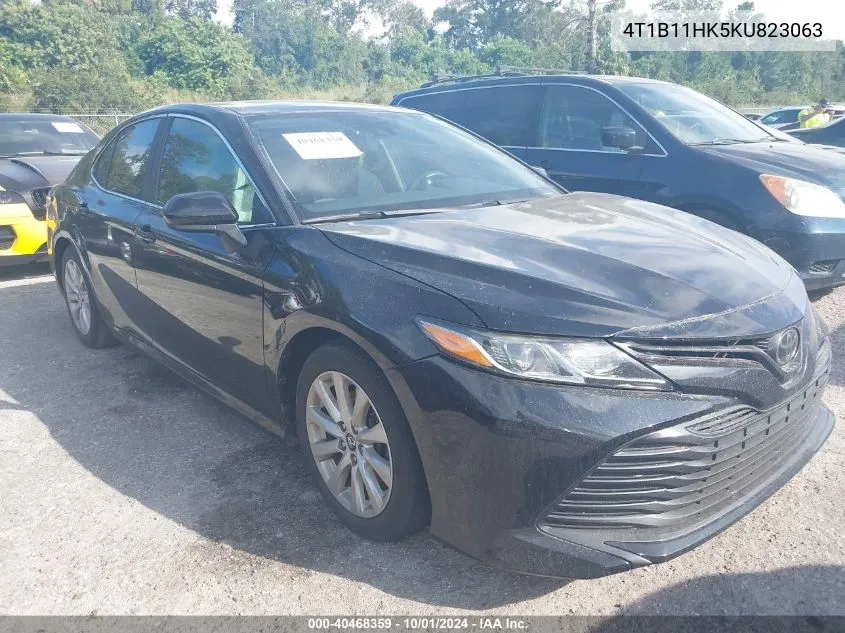 2019 Toyota Camry L/Le/Xle/Se/Xse VIN: 4T1B11HK5KU823063 Lot: 40468359