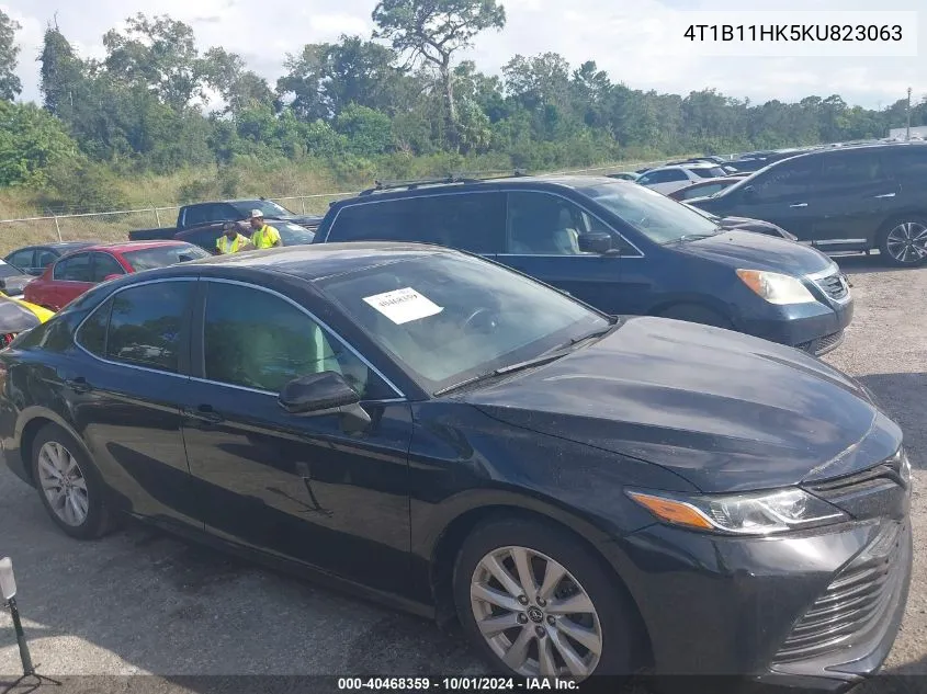 2019 Toyota Camry L/Le/Xle/Se/Xse VIN: 4T1B11HK5KU823063 Lot: 40468359