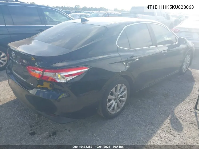 4T1B11HK5KU823063 2019 Toyota Camry L/Le/Xle/Se/Xse