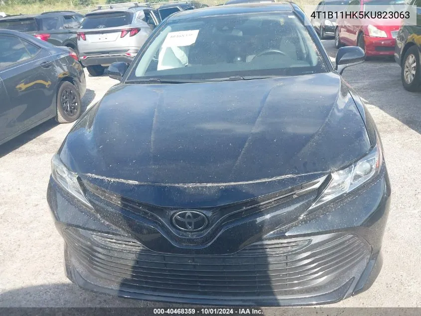 2019 Toyota Camry L/Le/Xle/Se/Xse VIN: 4T1B11HK5KU823063 Lot: 40468359