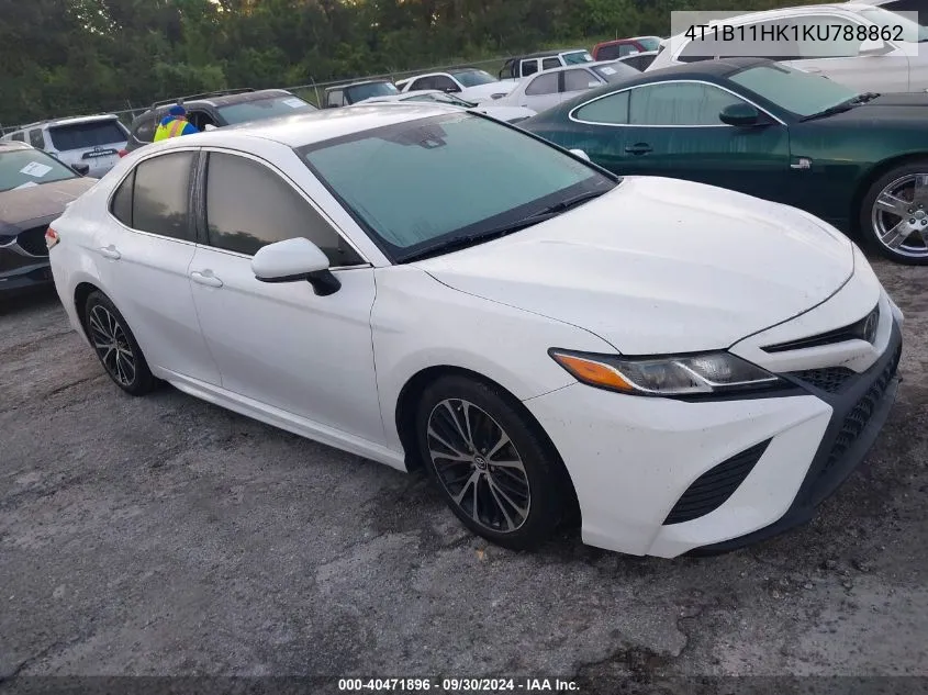 2019 Toyota Camry L/Le/Xle/Se/Xse VIN: 4T1B11HK1KU788862 Lot: 40471896