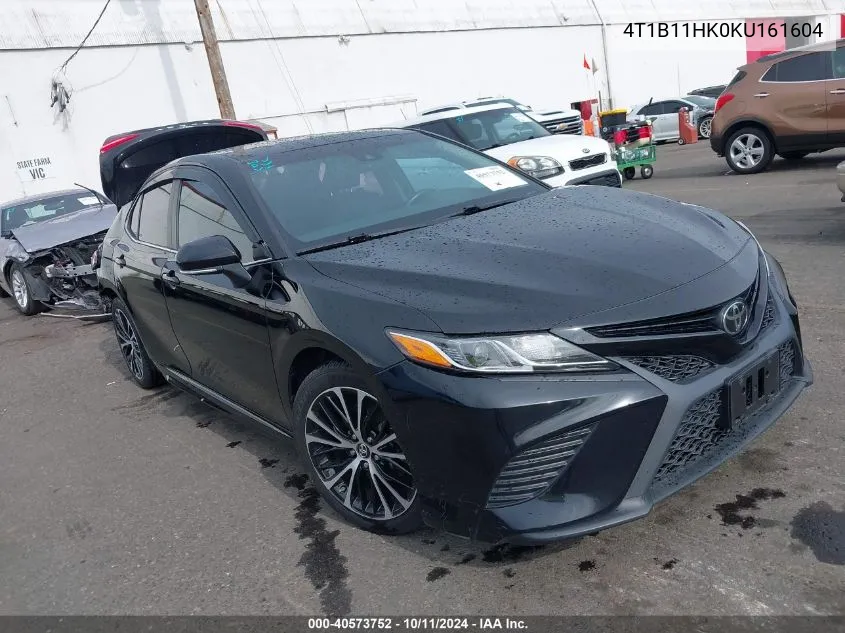 2019 Toyota Camry Se VIN: 4T1B11HK0KU161604 Lot: 40573752