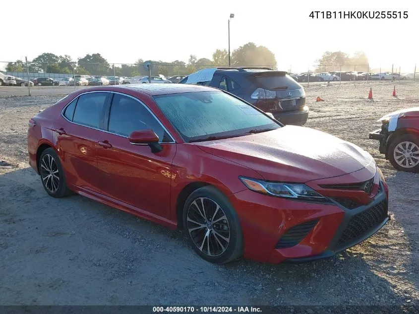 2019 Toyota Camry L/Le/Xle/Se/Xse VIN: 4T1B11HK0KU255515 Lot: 40590170