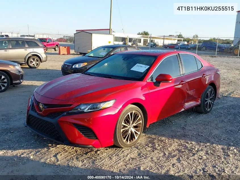 2019 Toyota Camry L/Le/Xle/Se/Xse VIN: 4T1B11HK0KU255515 Lot: 40590170