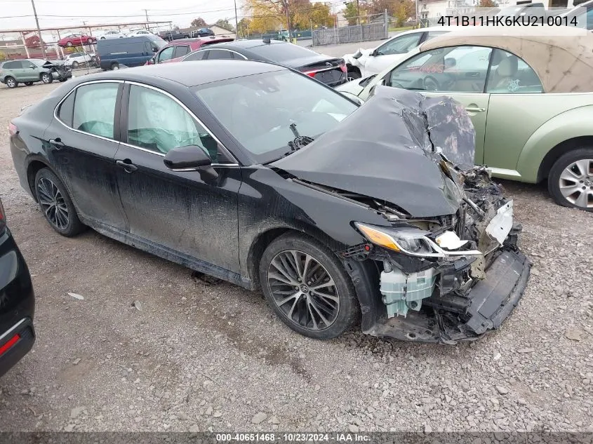 4T1B11HK6KU210014 2019 Toyota Camry Se