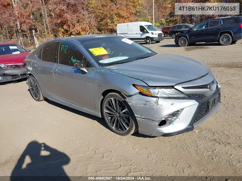 2019 Toyota Camry Xse VIN: 4T1B61HK7KU176053 Lot: 40692587