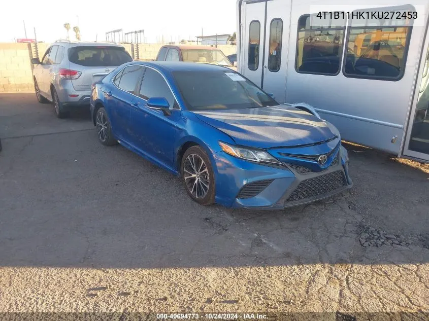 2019 Toyota Camry Se VIN: 4T1B11HK1KU272453 Lot: 40694773