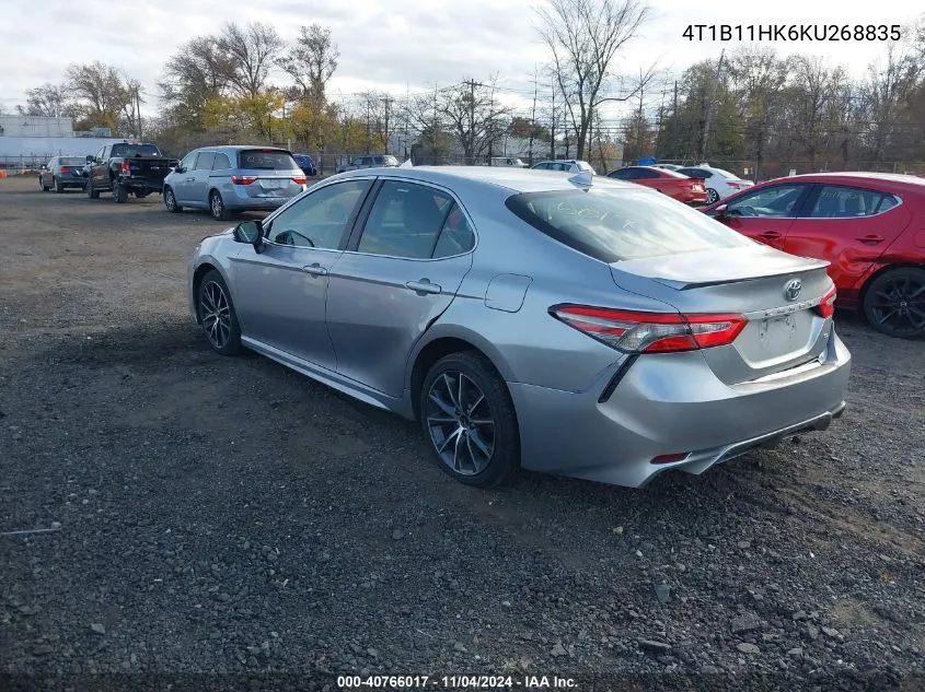 2019 Toyota Camry L/Le/Xle/Se/Xse VIN: 4T1B11HK6KU268835 Lot: 40766017