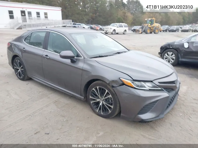 2019 Toyota Camry Se VIN: 4T1B11HK3KU202310 Lot: 40790795