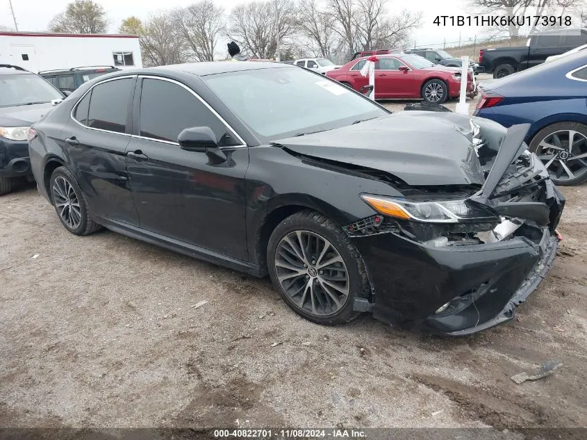 2019 Toyota Camry Se VIN: 4T1B11HK6KU173918 Lot: 40822701