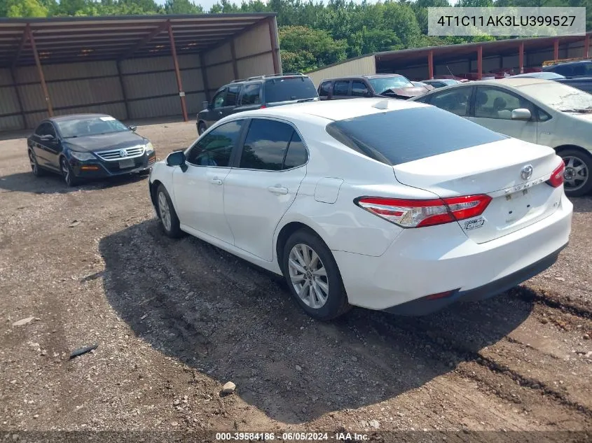 2020 Toyota Camry Le VIN: 4T1C11AK3LU399527 Lot: 39584186