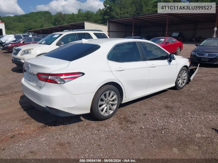 2020 Toyota Camry Le VIN: 4T1C11AK3LU399527 Lot: 39584186