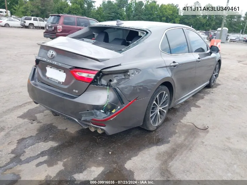 4T1J11AK3LU349461 2020 Toyota Camry Se