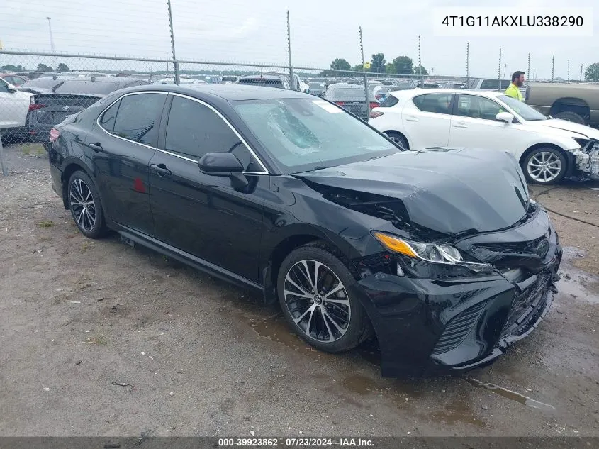 2020 Toyota Camry Se VIN: 4T1G11AKXLU338290 Lot: 39923862