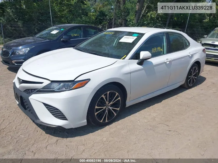 4T1G11AKXLU339228 2020 Toyota Camry Se