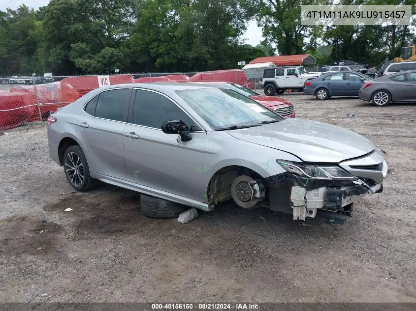 2020 Toyota Camry Se VIN: 4T1M11AK9LU915457 Lot: 40156150