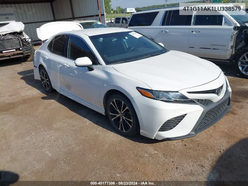 2020 Toyota Camry Se VIN: 4T1G11AK1LU338579 Lot: 40177306