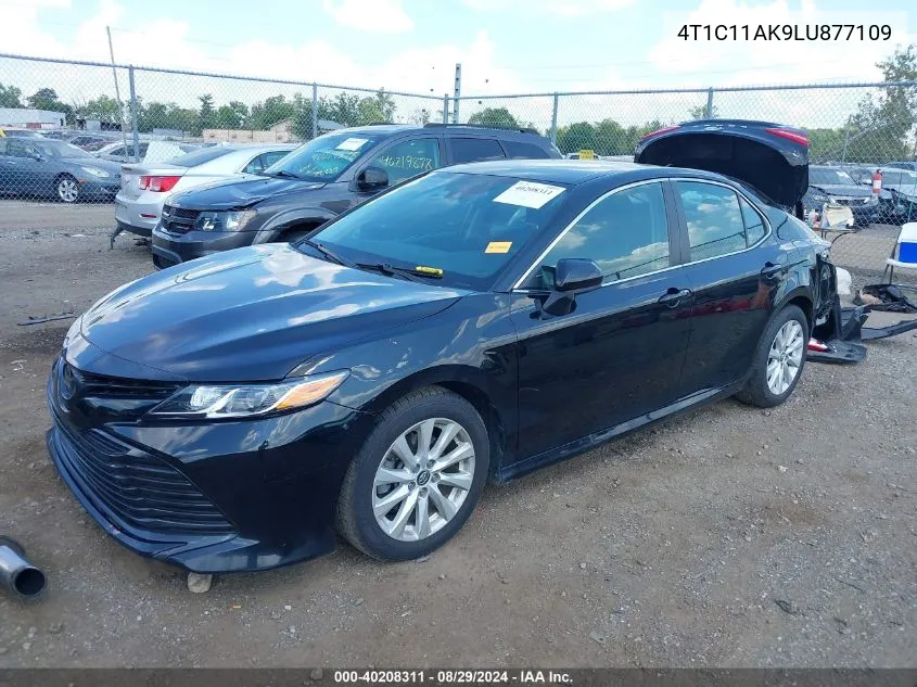 2020 Toyota Camry Le VIN: 4T1C11AK9LU877109 Lot: 40208311