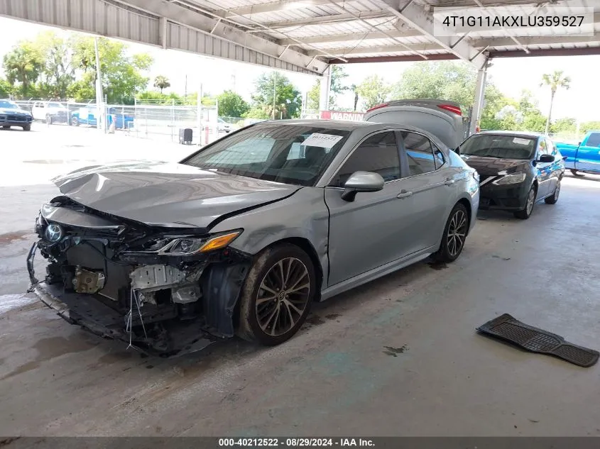 4T1G11AKXLU359527 2020 Toyota Camry Se